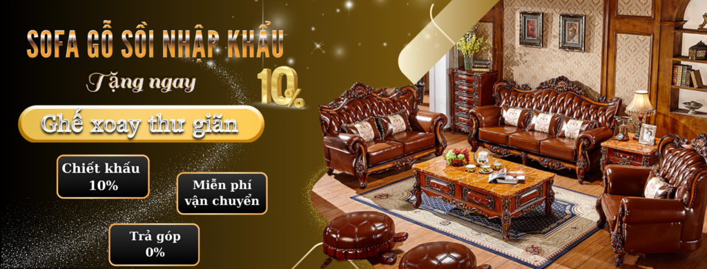 Sofa Tân Cổ Điển Nhập Khẩu