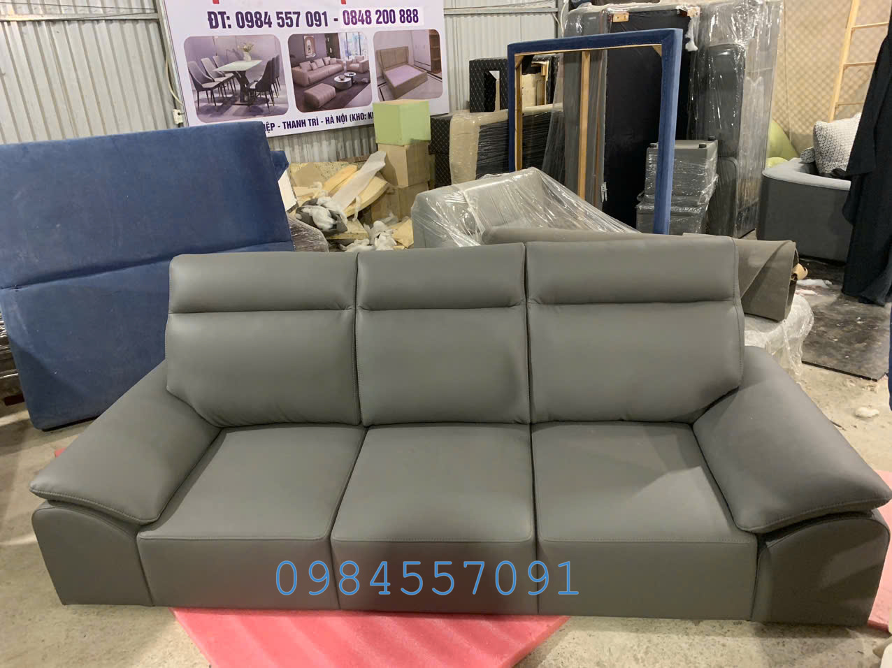 Sofa Văng Da Chống Mèo Cào VP205